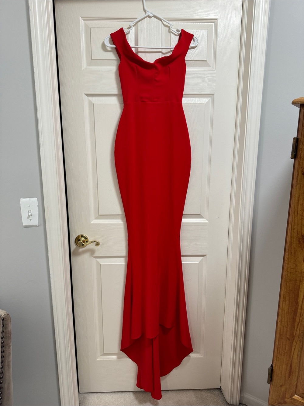 Nookie Red High-Low Formal Evening Gown